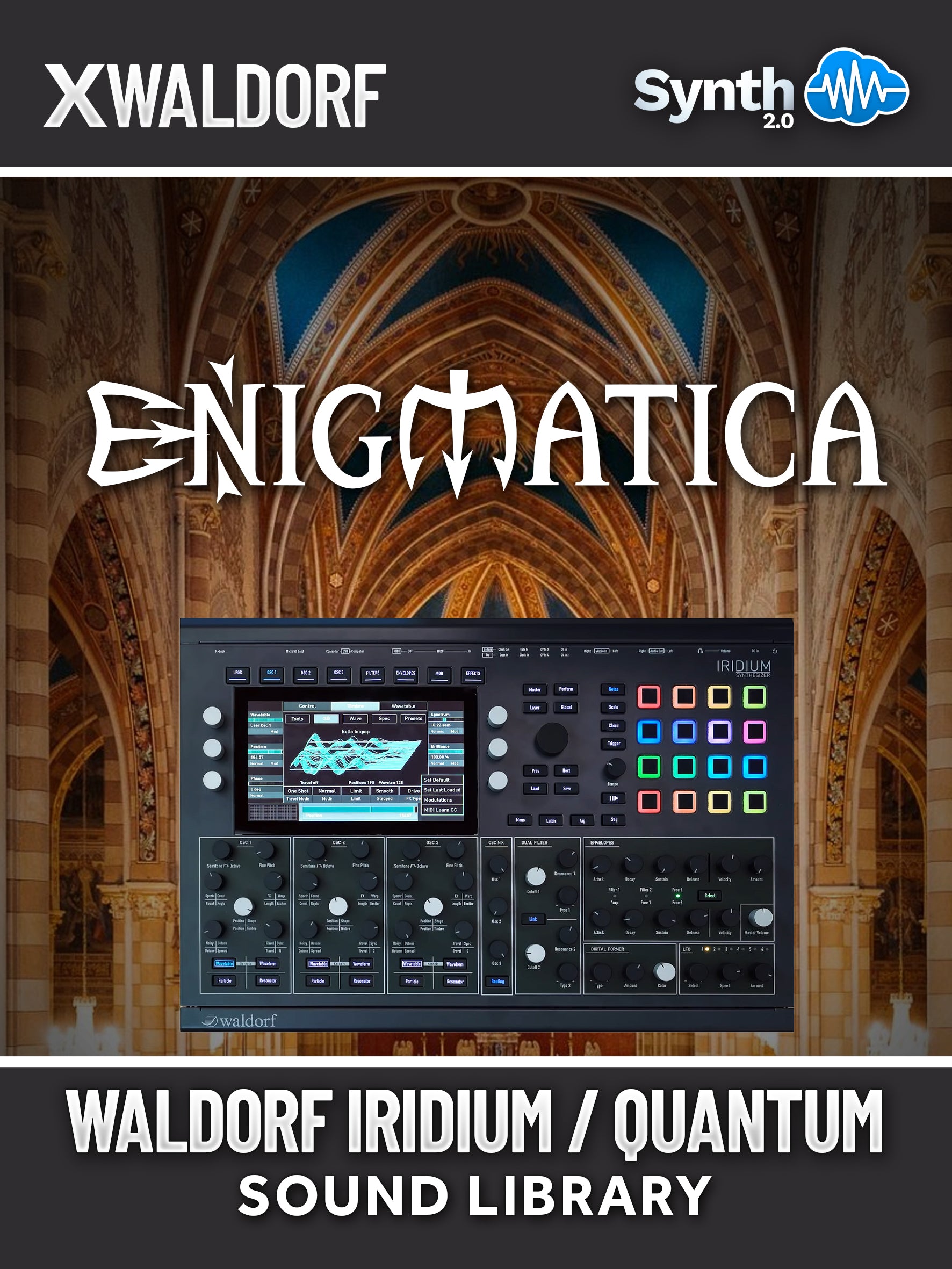 OTL089 - Enigmatica - Waldorf Iridium / Quantum ( 50 presets )