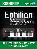 OTL047 - ( Bundle ) - Ephilion Signature + Event - Behringer Deepmind 6 / 12 / 12D