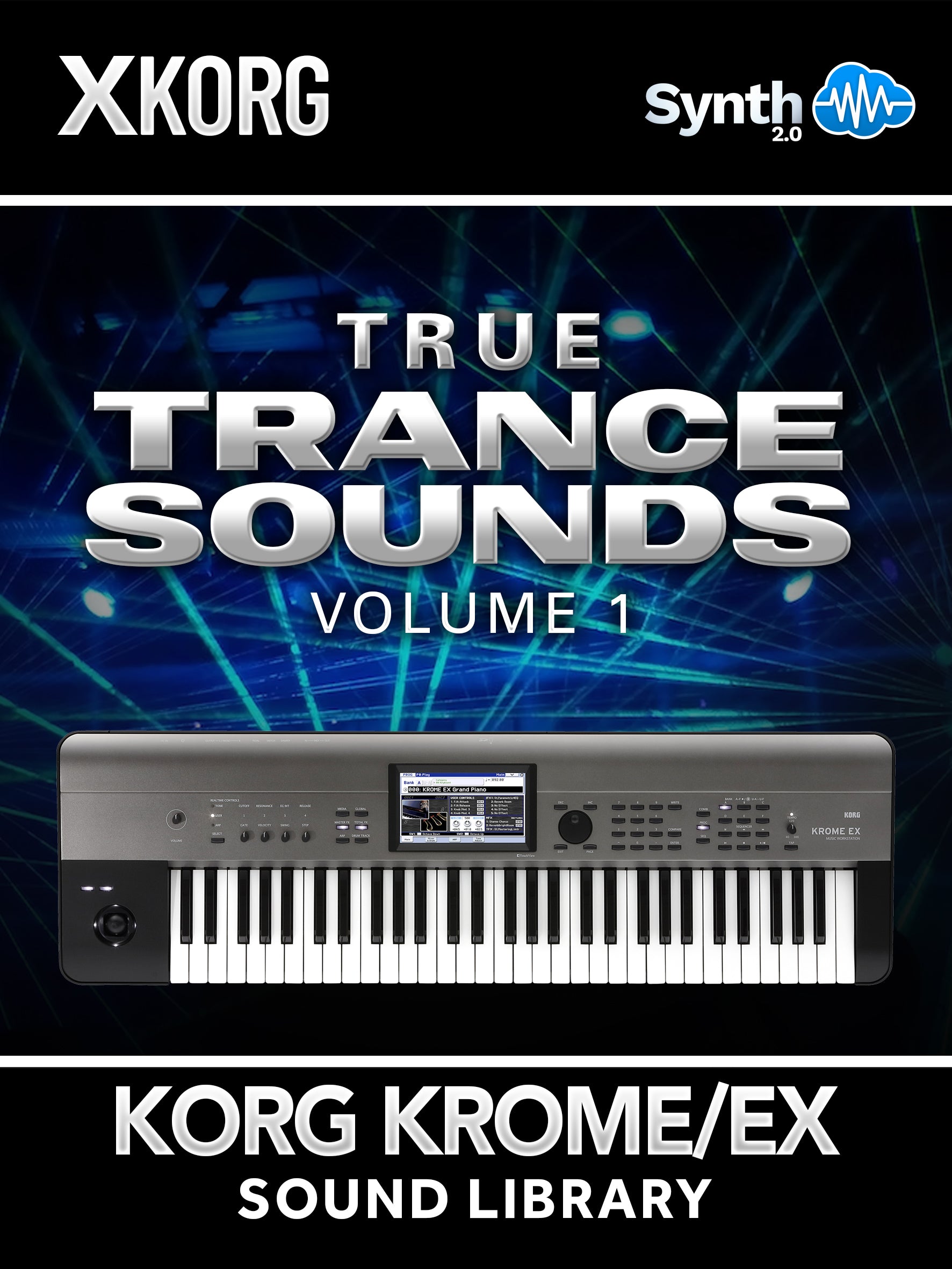 LFO162 - True Trance Sounds V1 - Korg Krome / EX ( 70 presets )