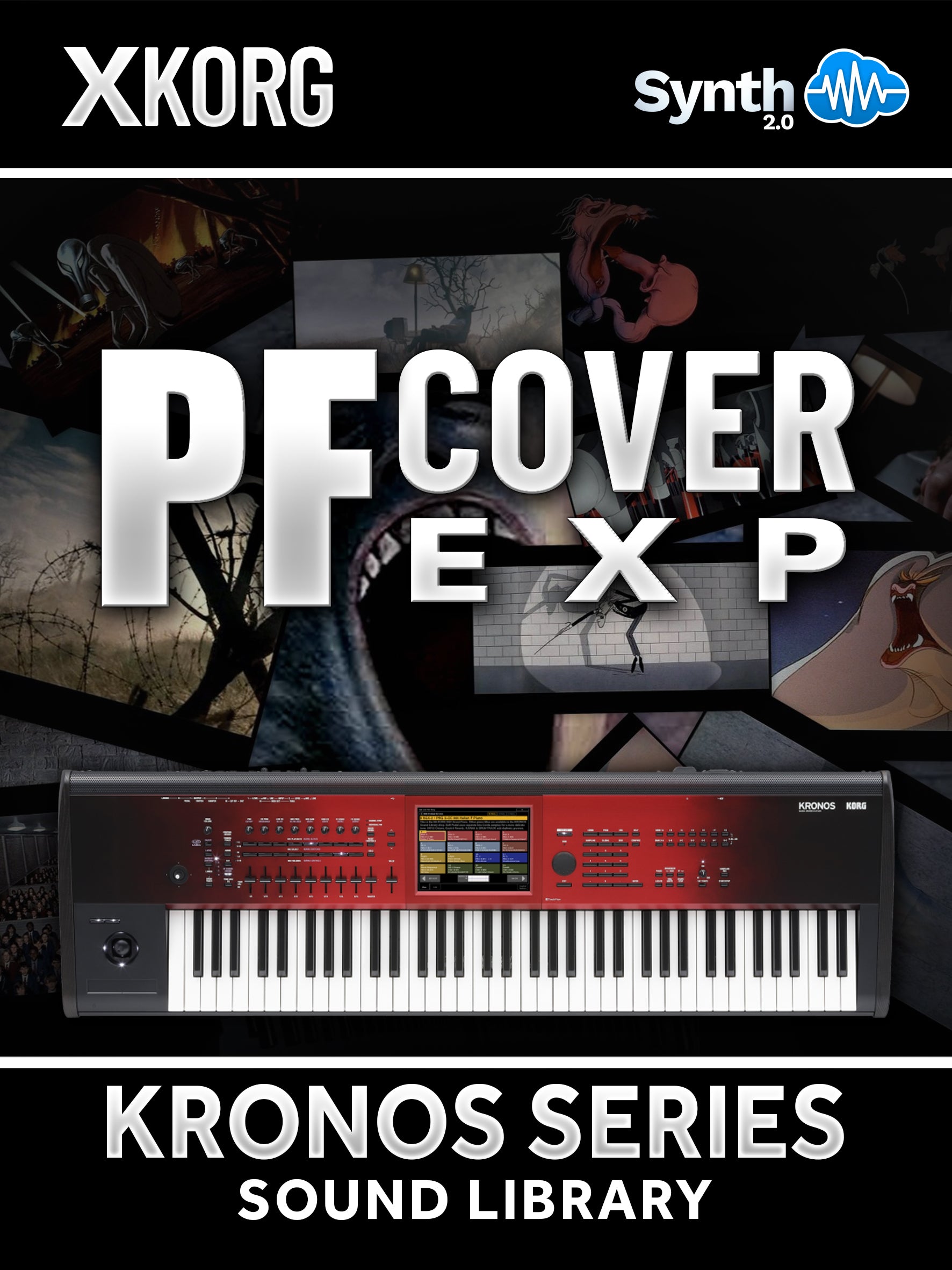 SCL183 - ( Bundle ) - PF Cover EXP + One Vision Cover EXP - Korg Kronos Series