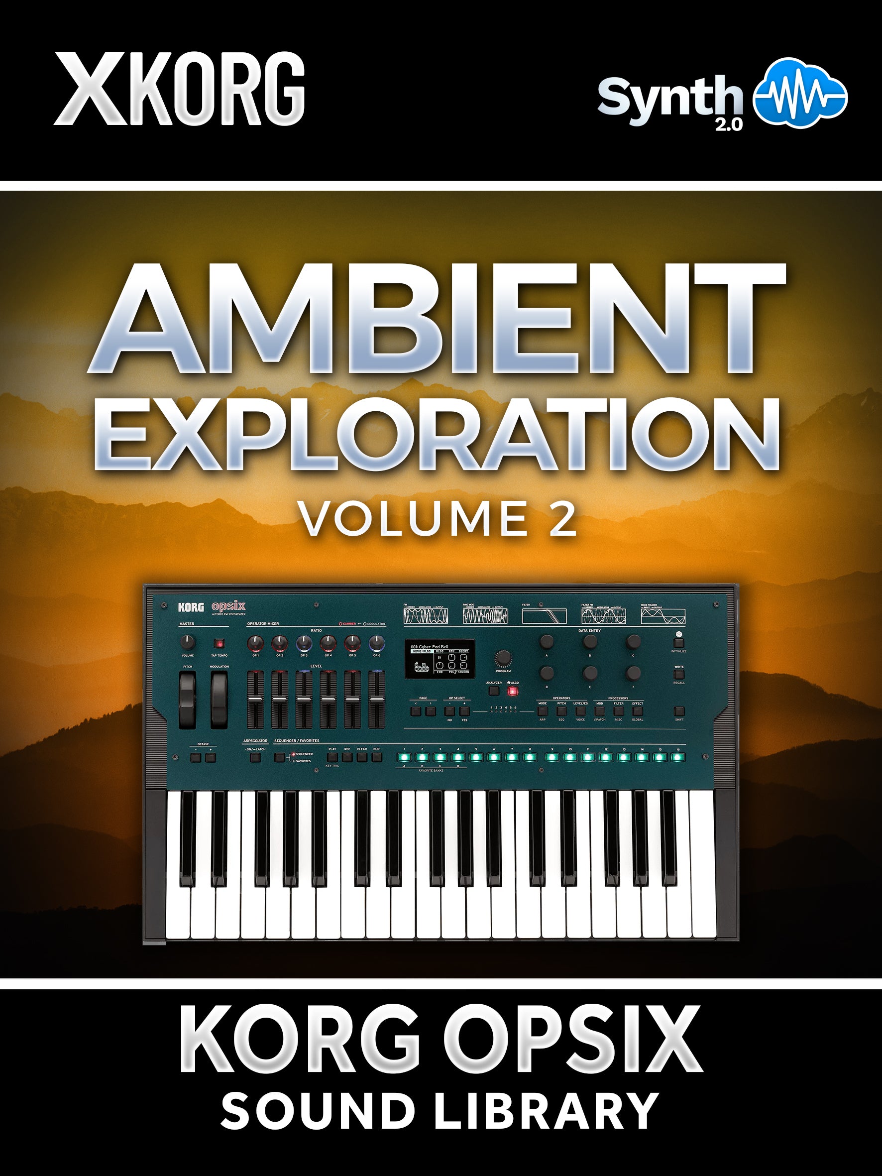 Korg Opsix Soundset: Ambient Exploration V2 32 presets – Synthcloud