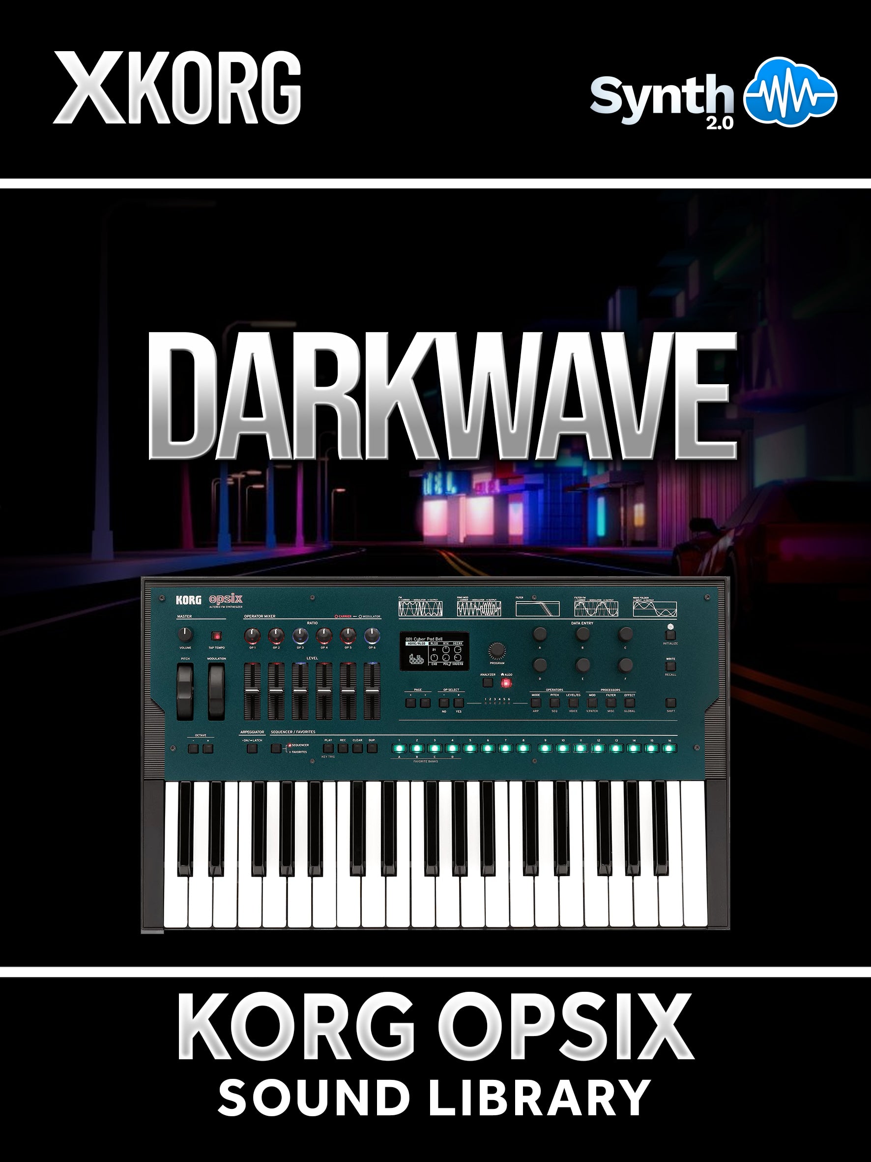 LFO116 - Darkwave - Korg Opsix / Se ( 40 presets )