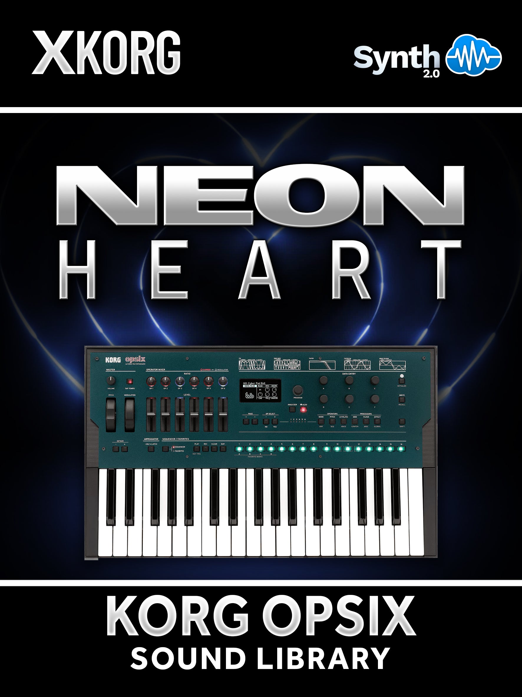 LFO111 - Neon Heart - Korg Opsix / Se