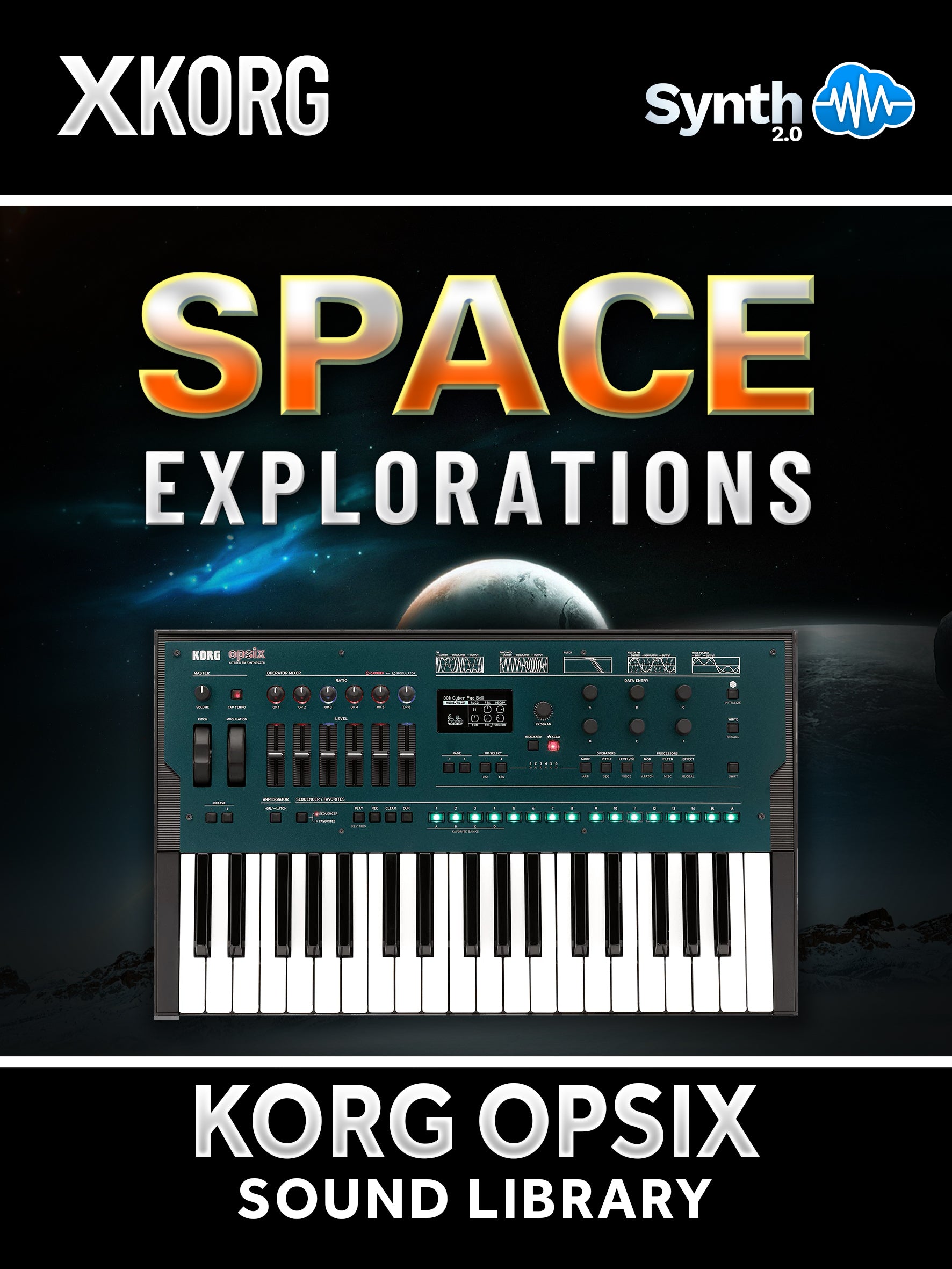 OTL020 - Space Explorations - Korg Opsix / Se ( 50 presets )