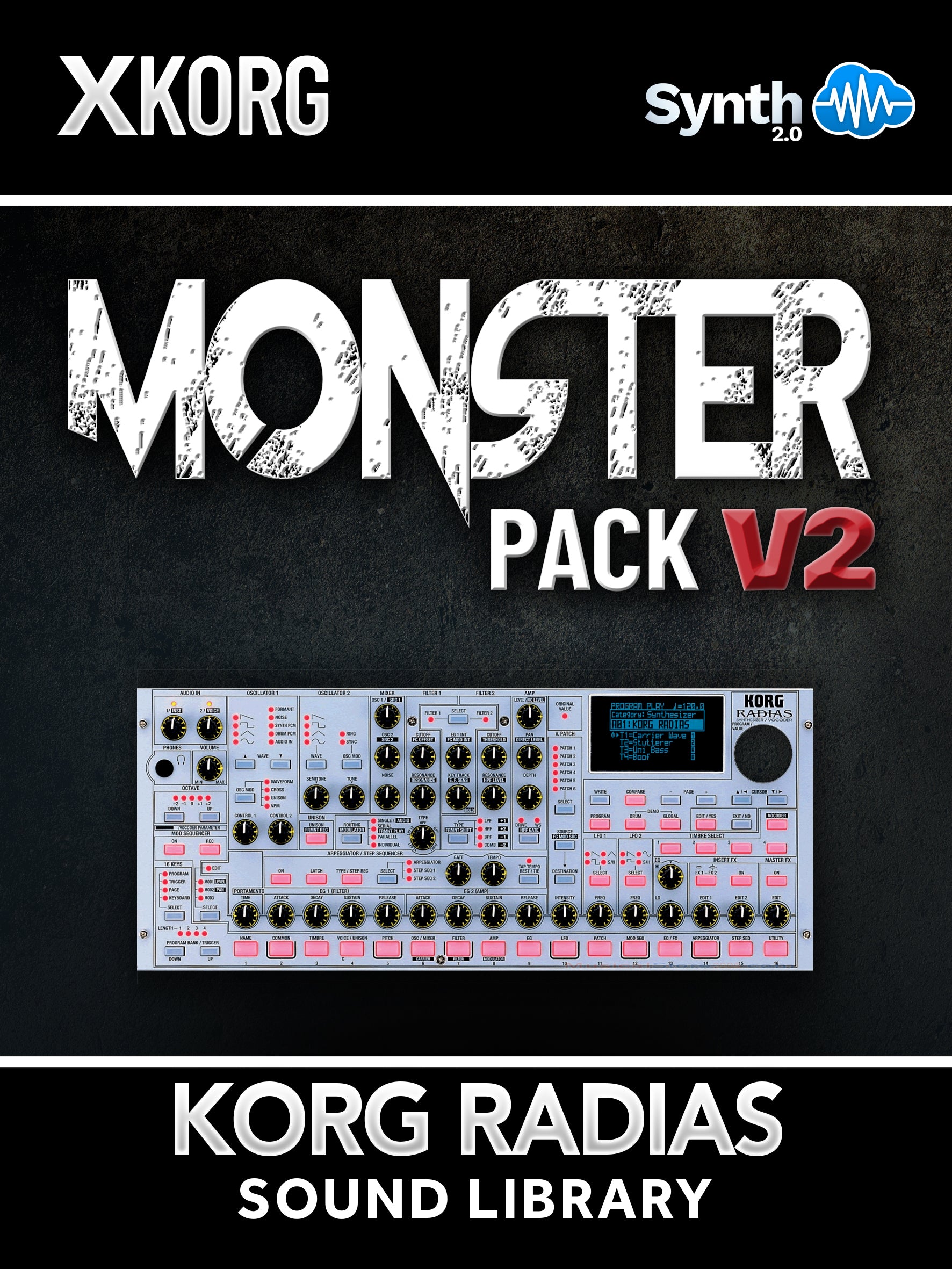 SCL561 - Monster Pack V2 - Korg Radias