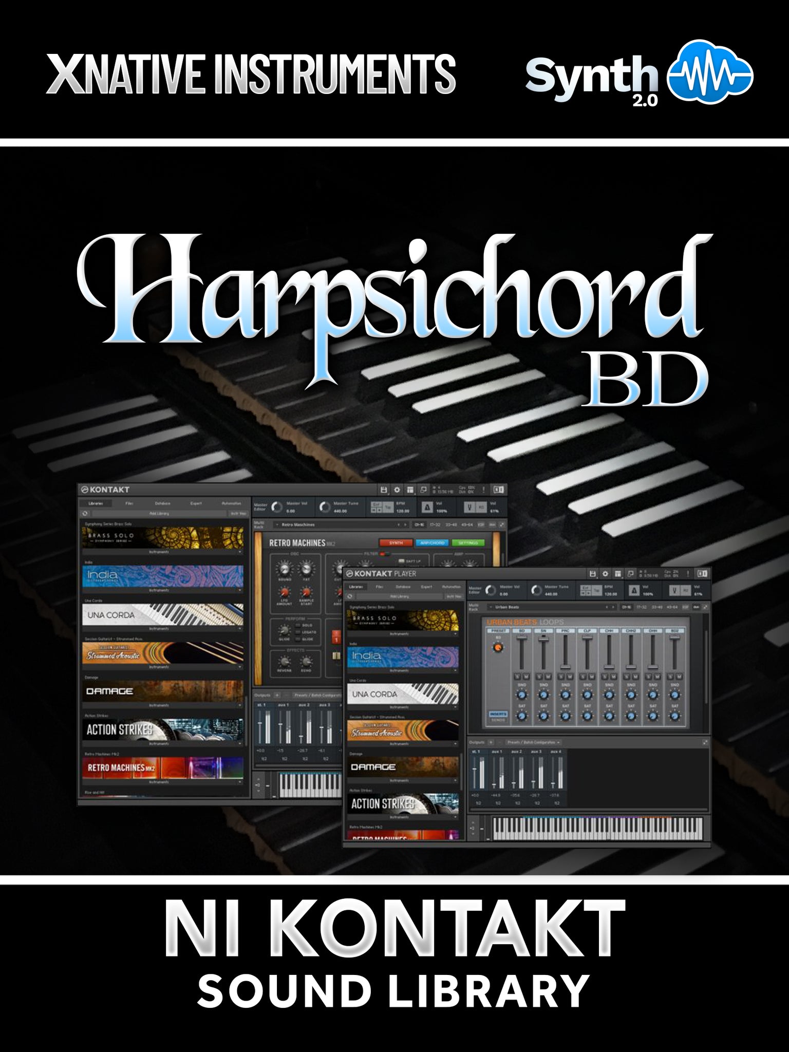 Harpsichord BD Native Instruments Kontakt SynthCloud