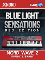 GPR015 - Blue Light Sensations (Red Edition) - Nord Wave 2 ( 30 presets )