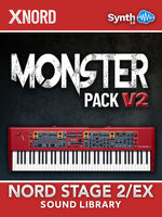 SCL186 - ( Bundle ) - PF Cover Pack + Monster Pack V2 - Nord Stage 2 / 2 EX