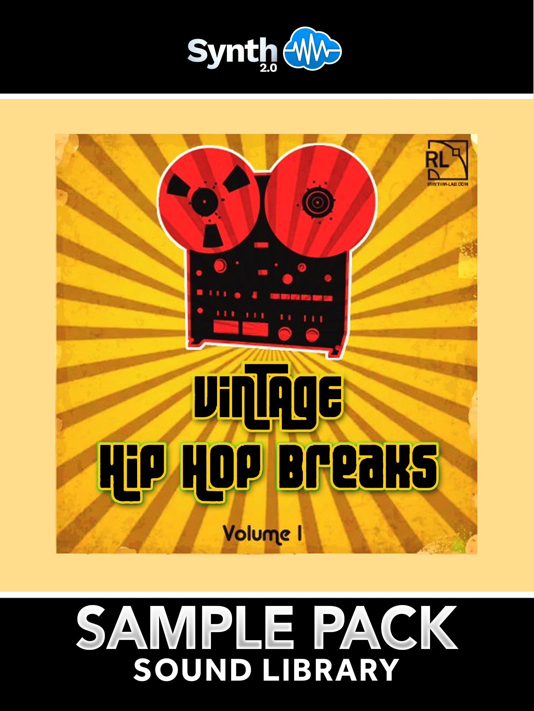 RLS004 - Vintage Hip Hop Breaks Vol.1 - Samples Pack ( 64 drum loops )