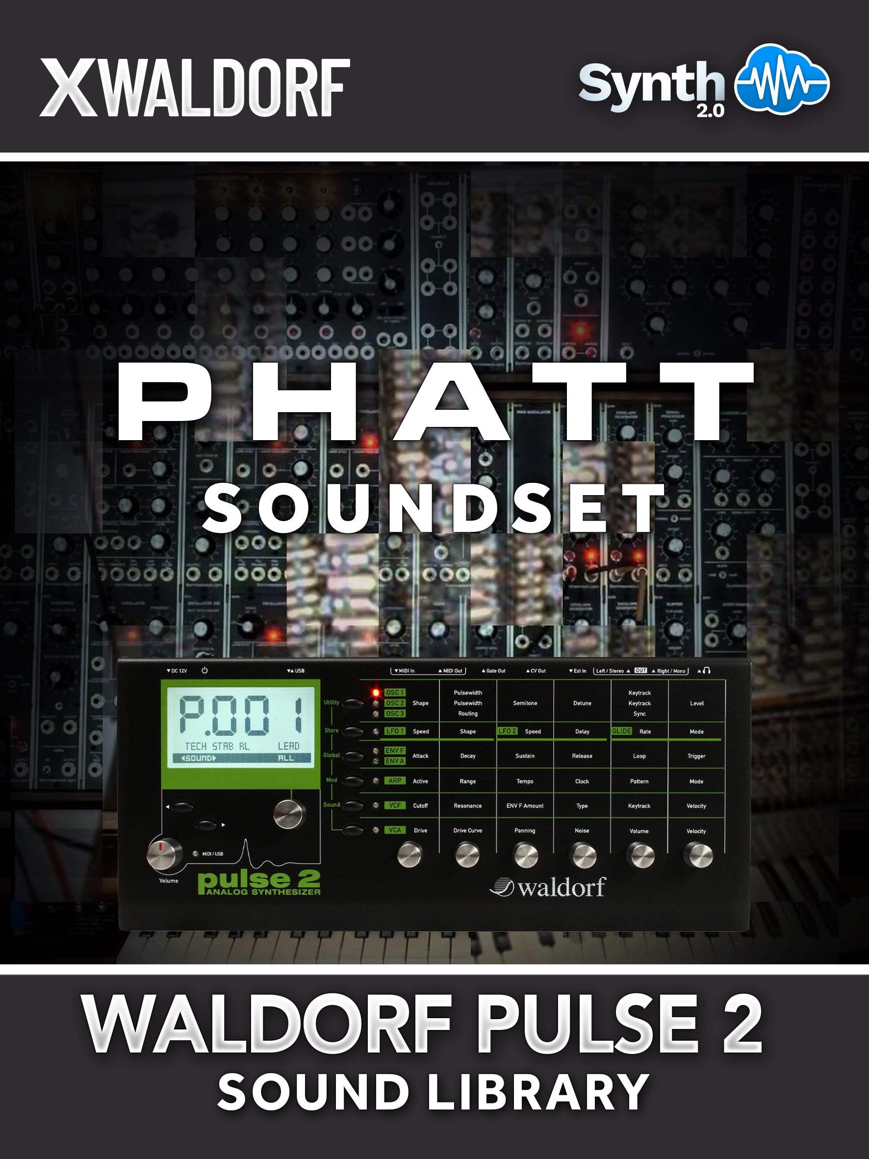 DSL009 - Phatt Soundset - Waldorf Pulse ( 40 presets )