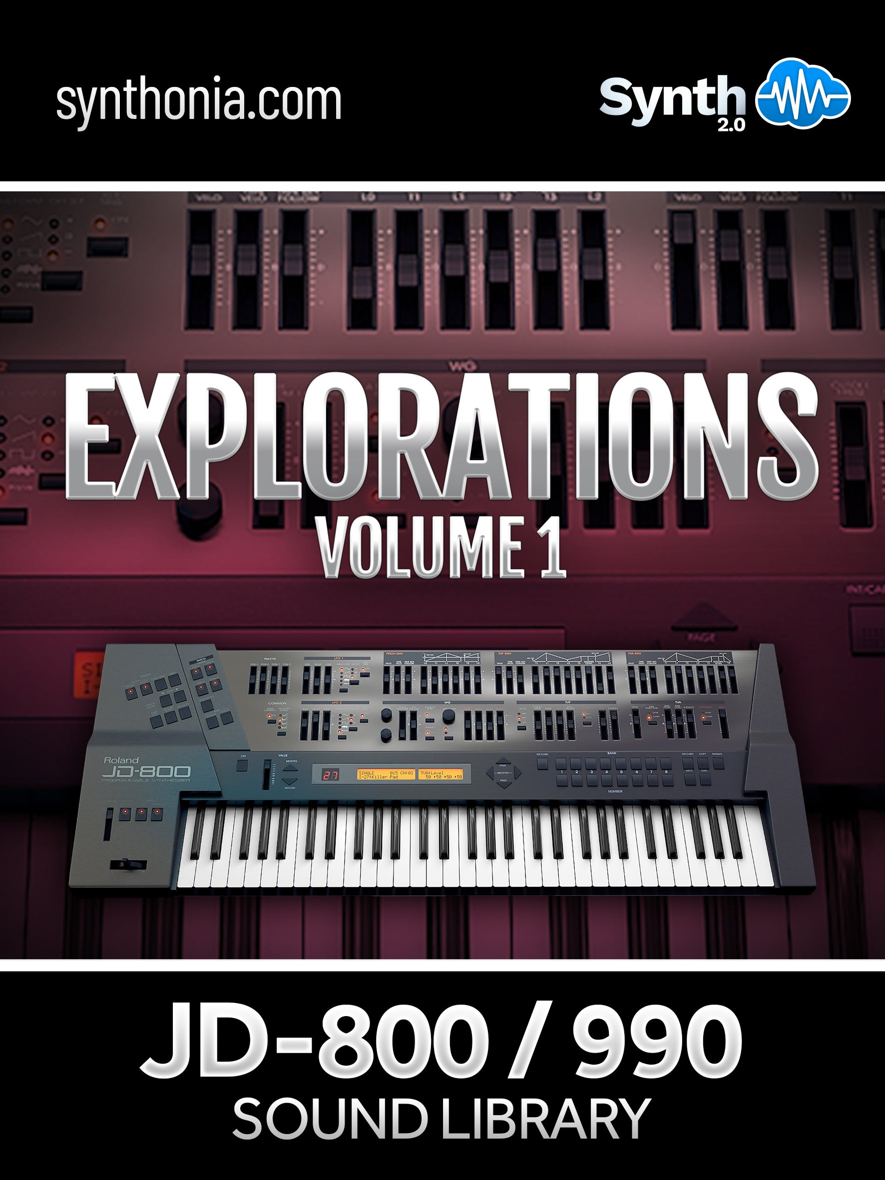 Roland JD-800/990 Explorations V3 64 patches soundset – Synthcloud