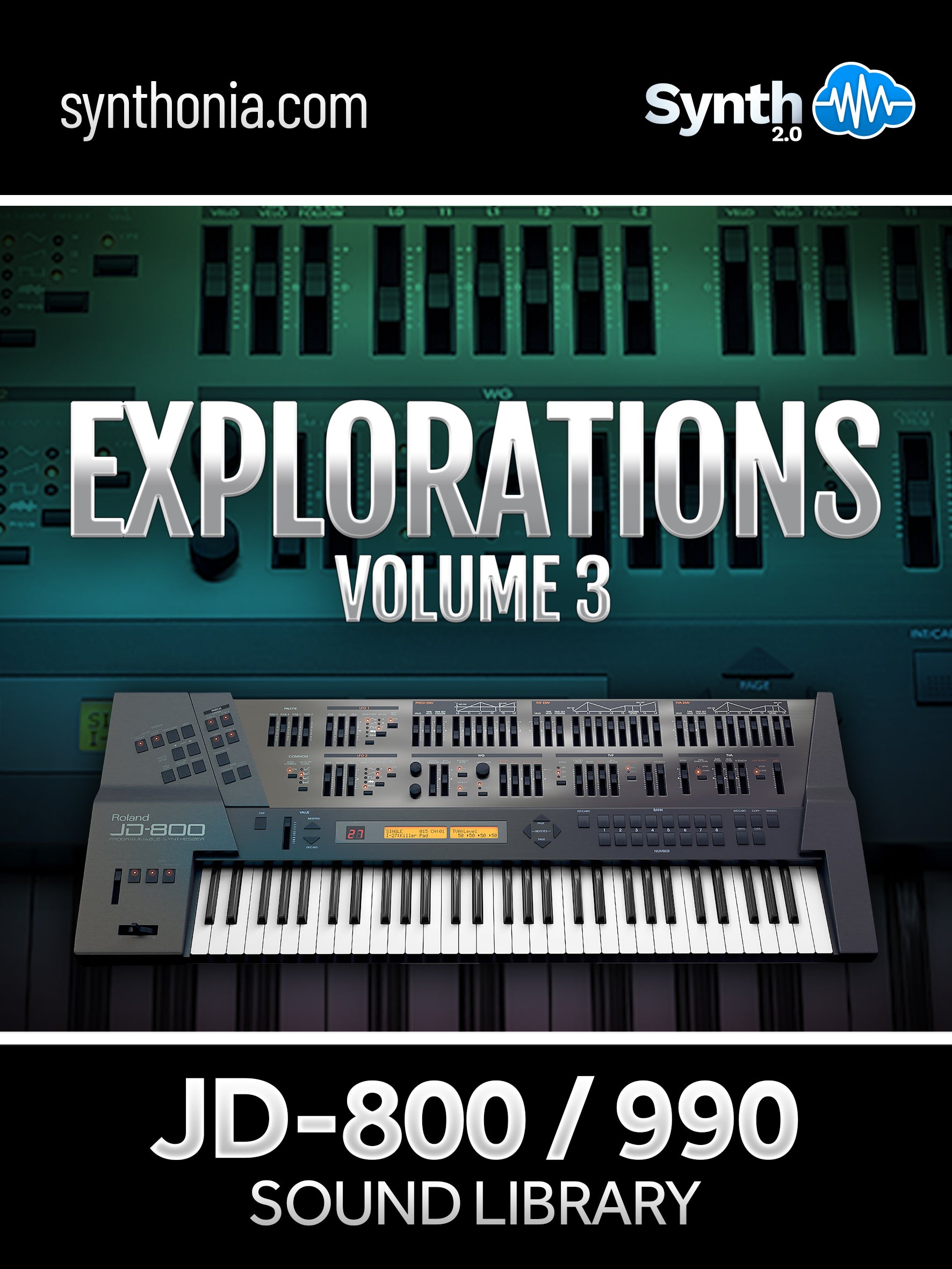 Roland JD-800/990 Explorations V3 64 patches soundset – Synthcloud