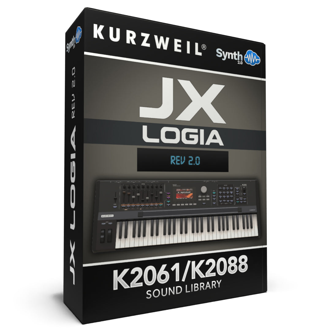 JX Logia Rev2 Kurzweil K2061 24 presets – Synthcloud