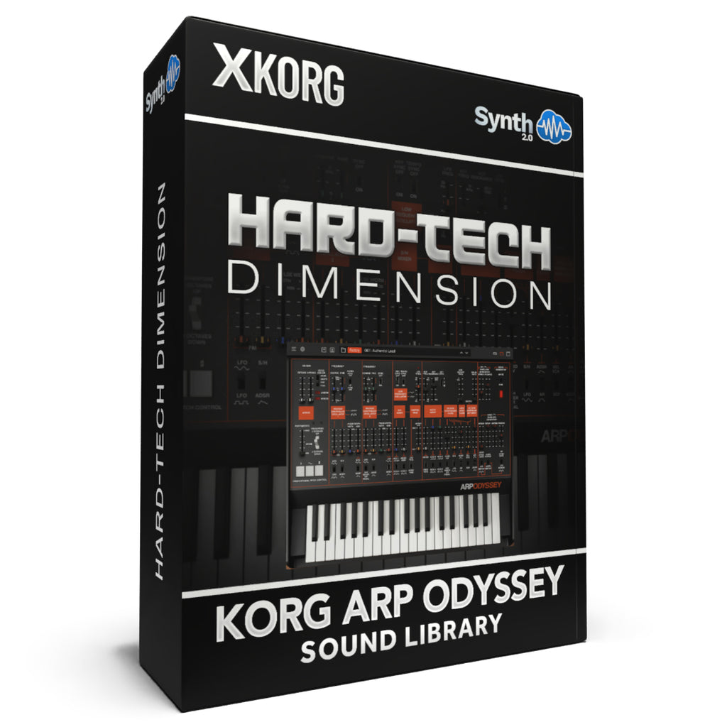 Hard Tech Dimension – 50 EDM Presets for Korg Arp Odyssey – Synthcloud