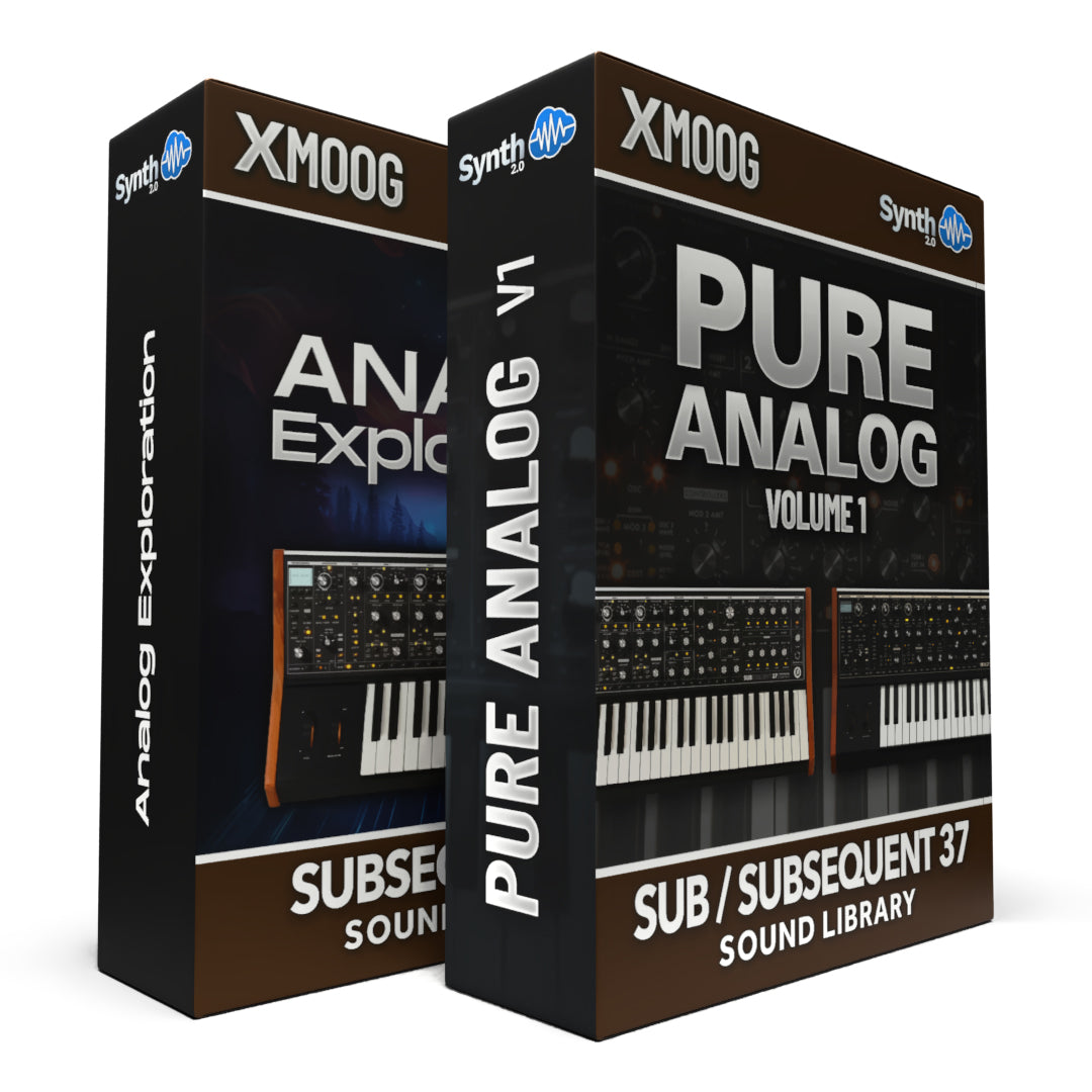 Moog Sub 37 Bundle:Analog Exploration+Pure Analog – Synthcloud