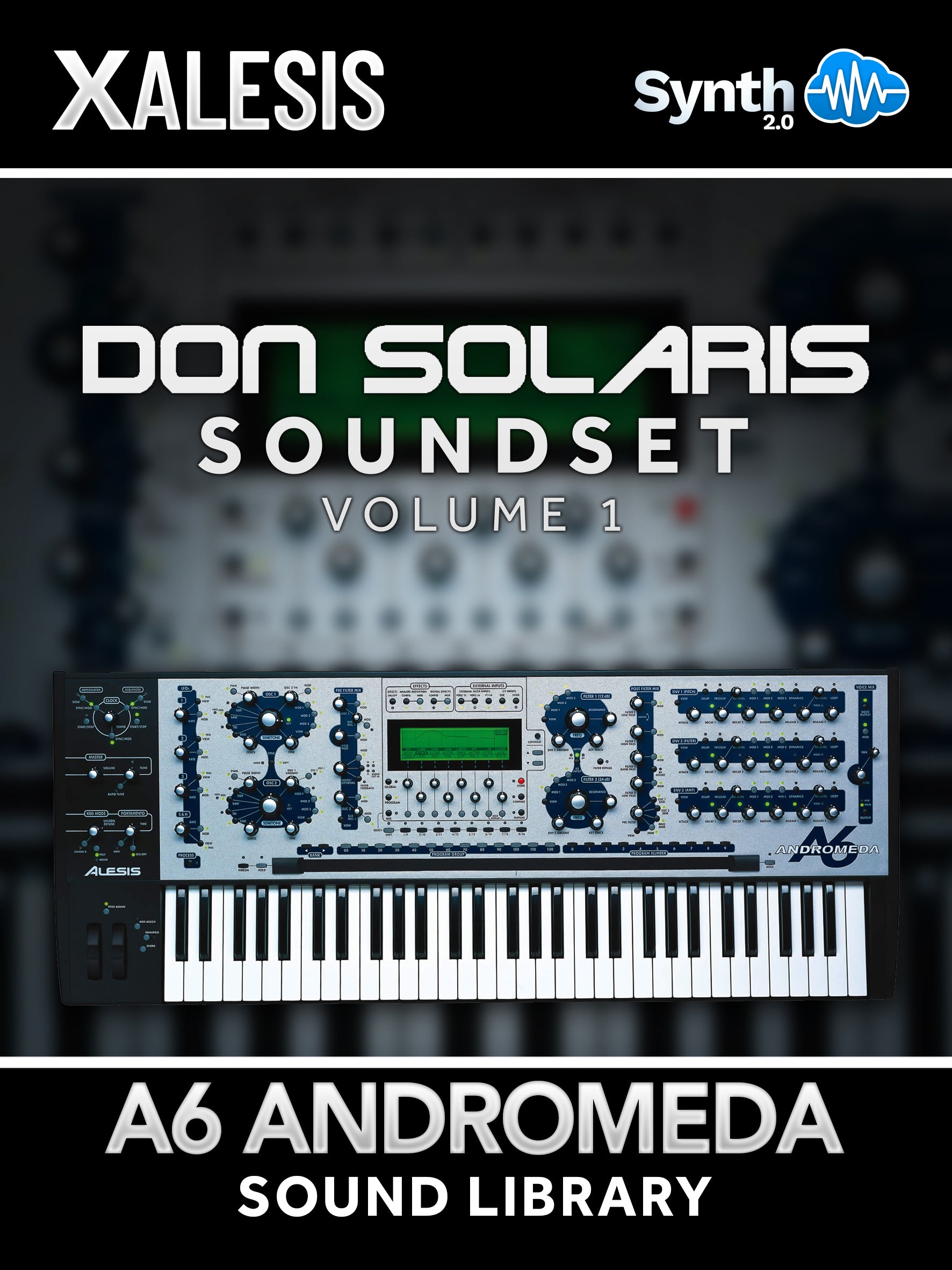 ALESIS airSYNTH テルミン シンセサイザー【超レア】 Alesis Andromeda A6 Don Solaris Presets V2 64 patches – Synthcloud