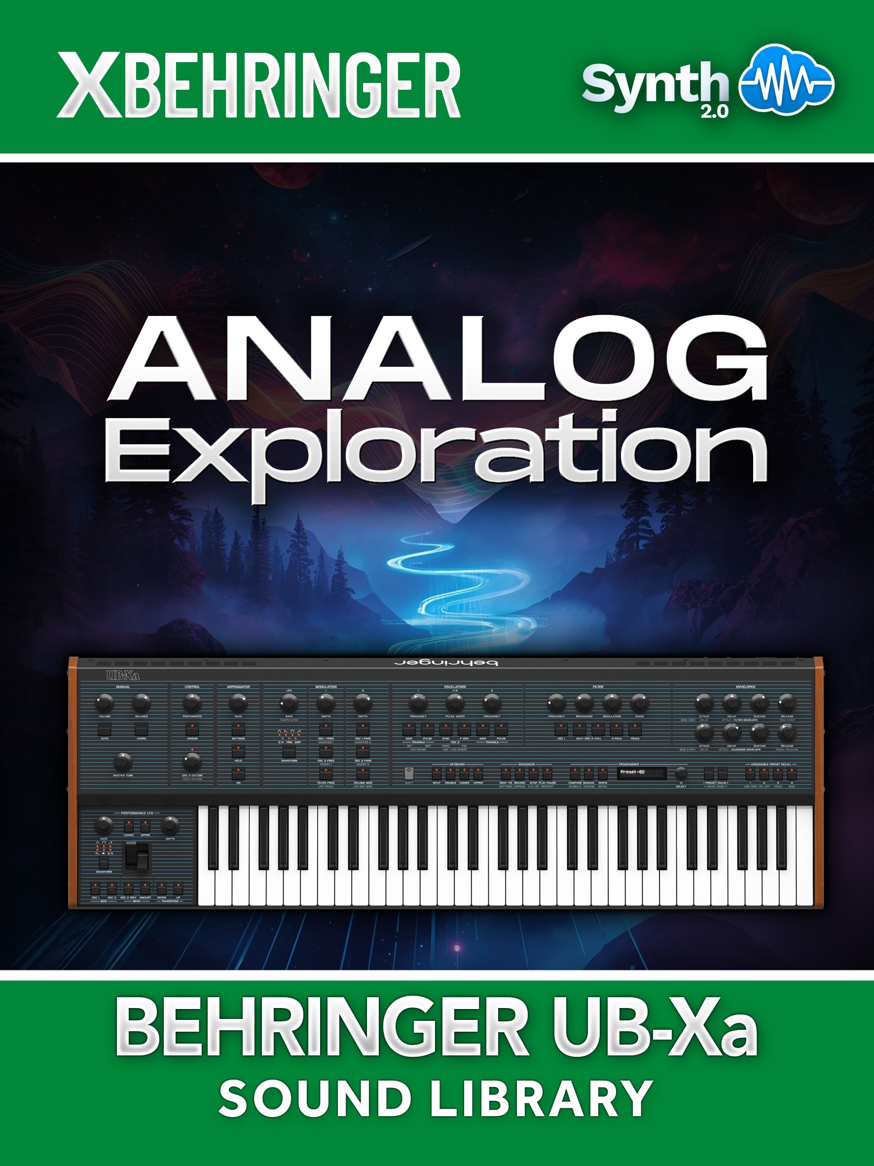 KLL012 - Analog Exploration - Behringer UB-Xa ( 40 presets )