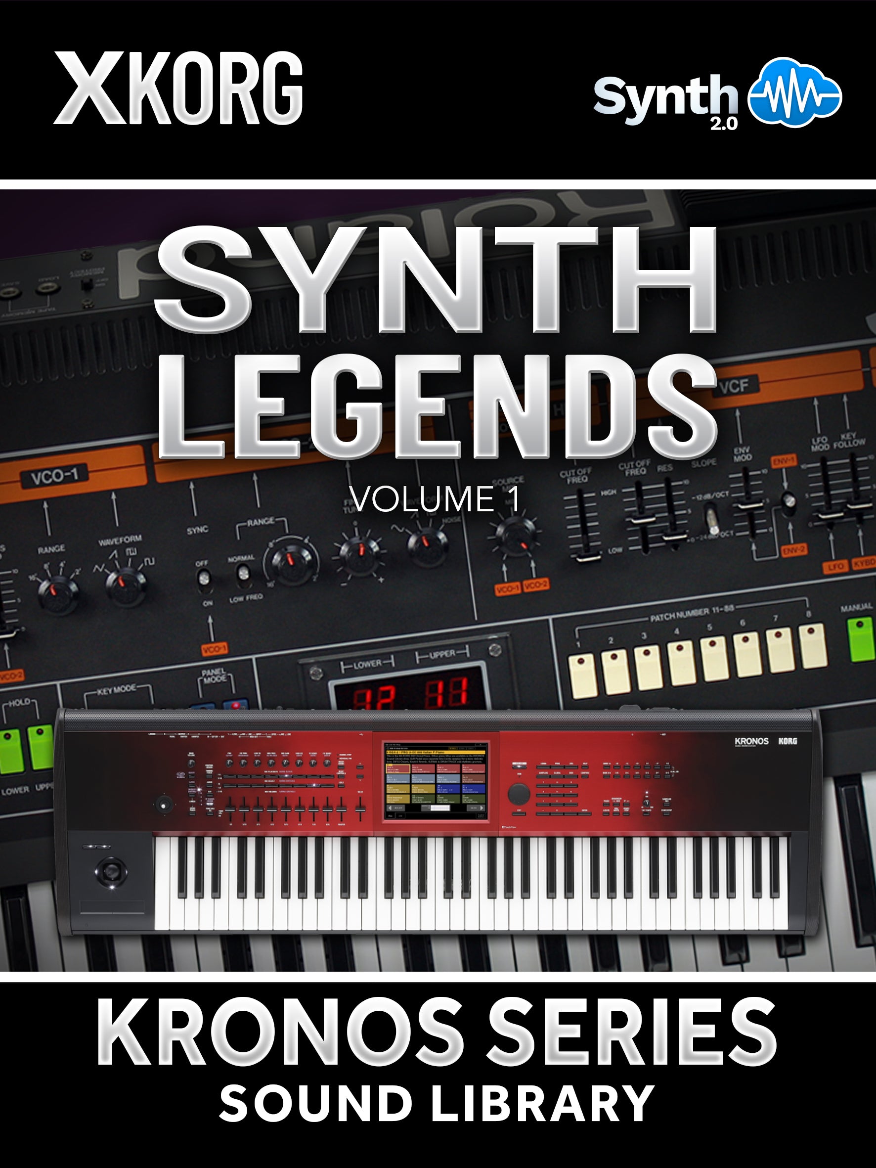 SLG001 - Synth Legends V1 - Korg Kronos Series ( 34 presets )