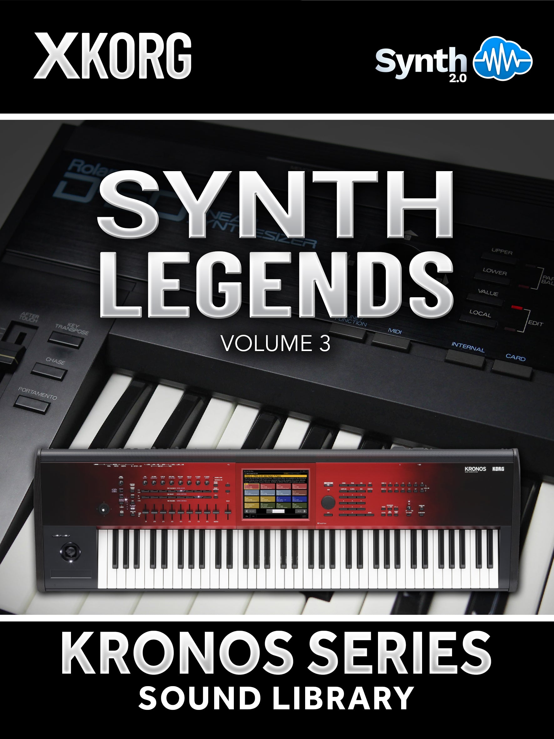 SLG003 - Synth Legends V3 - Korg Kronos Series ( 26 presets )