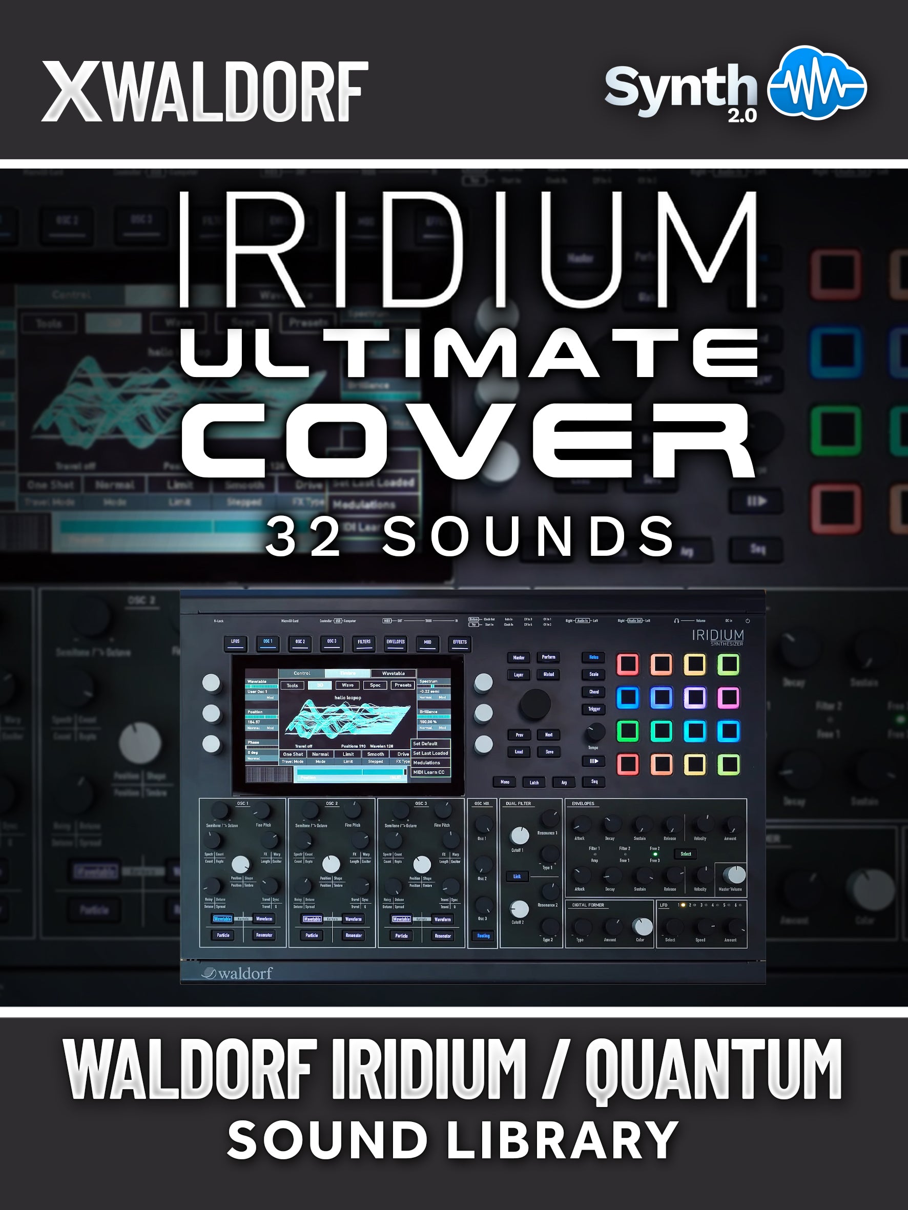 DRS068 - Ultimate Cover - Waldorf Iridium / Quantum ( 48 presets )