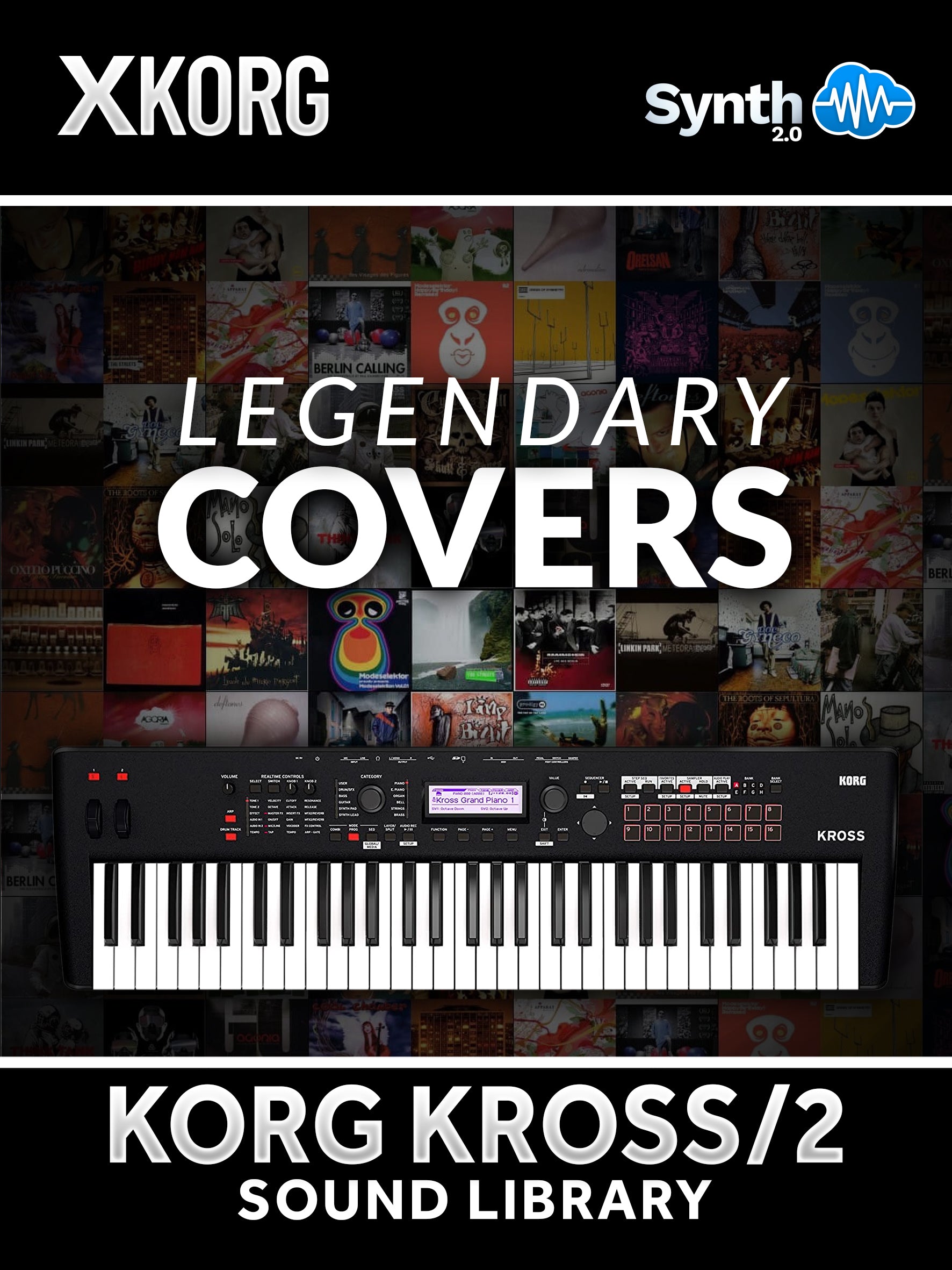 SKL020 - Legendary Covers V1 - Korg Kross / 2 ( 32 presets )