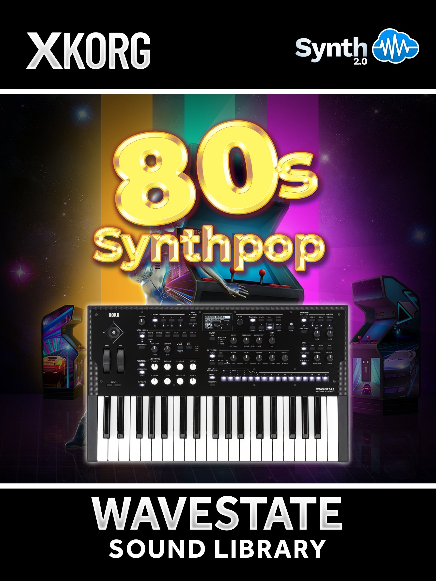 Korg Wavestate 64 80s Synth Pop Patches – Synthcloud