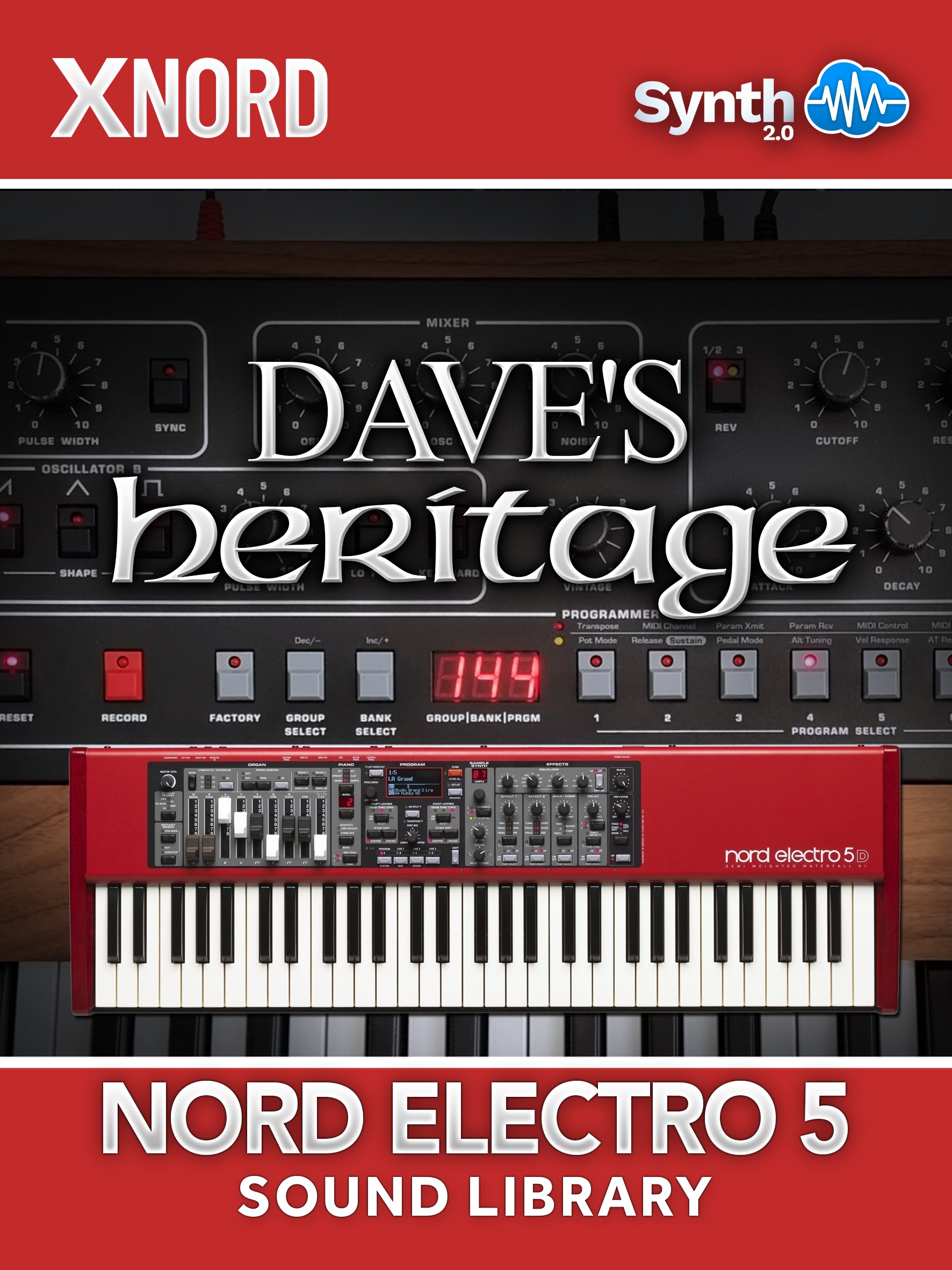Dave's Heritage – 20 Prophet Analog Programs for Nord Electro 5