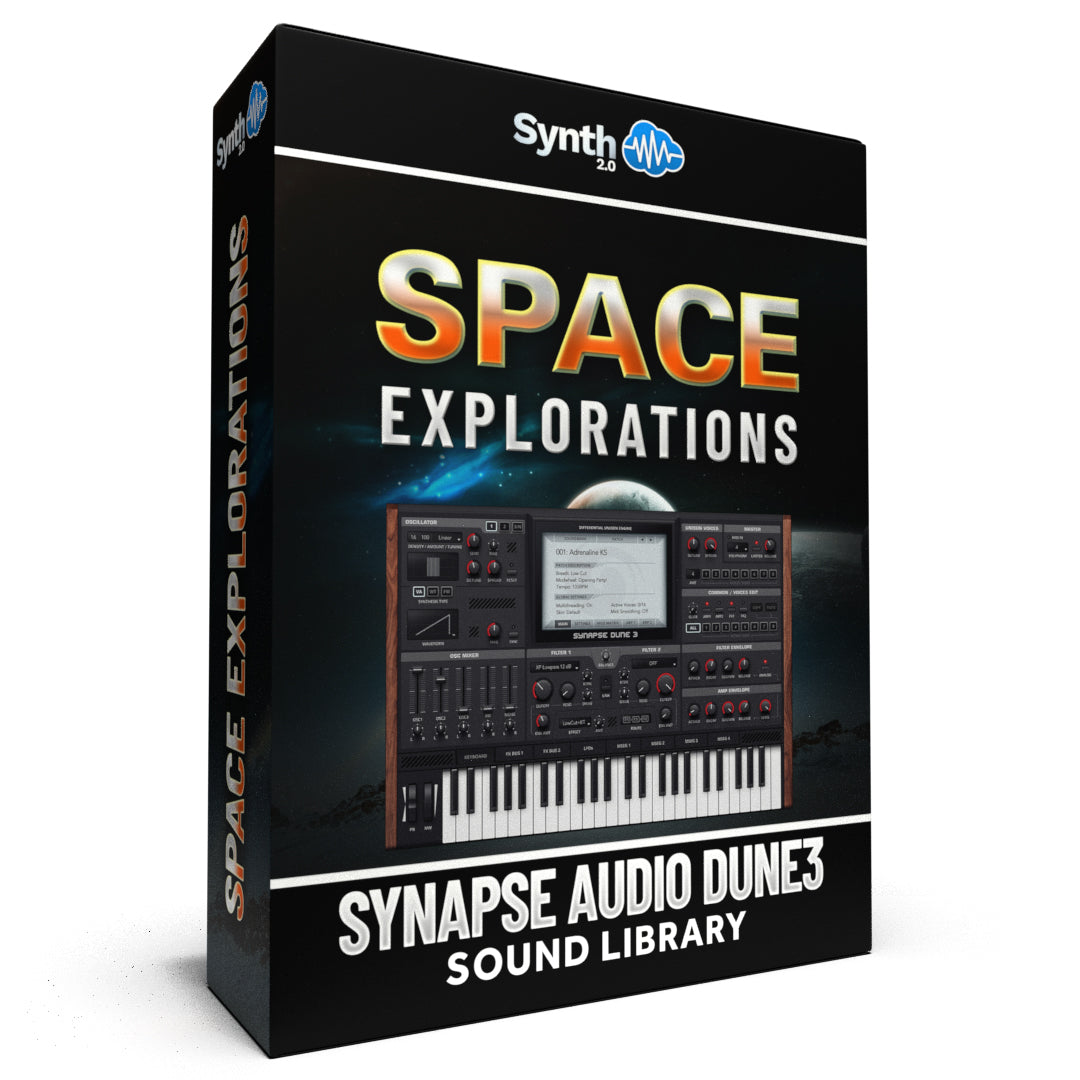 OTL020 - Space Explorations - Synapse Audio Dune 3 ( 50 presets )