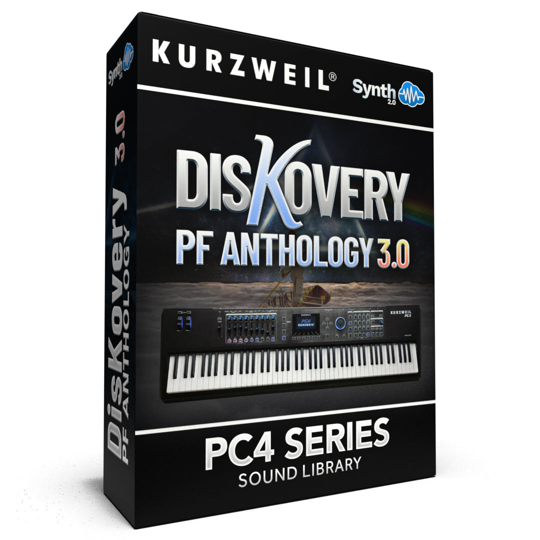 PC4006 - EVO 01 - DisKovery PF Anthology 3.0 - Kurzweil PC4 Series ( 88 presets )