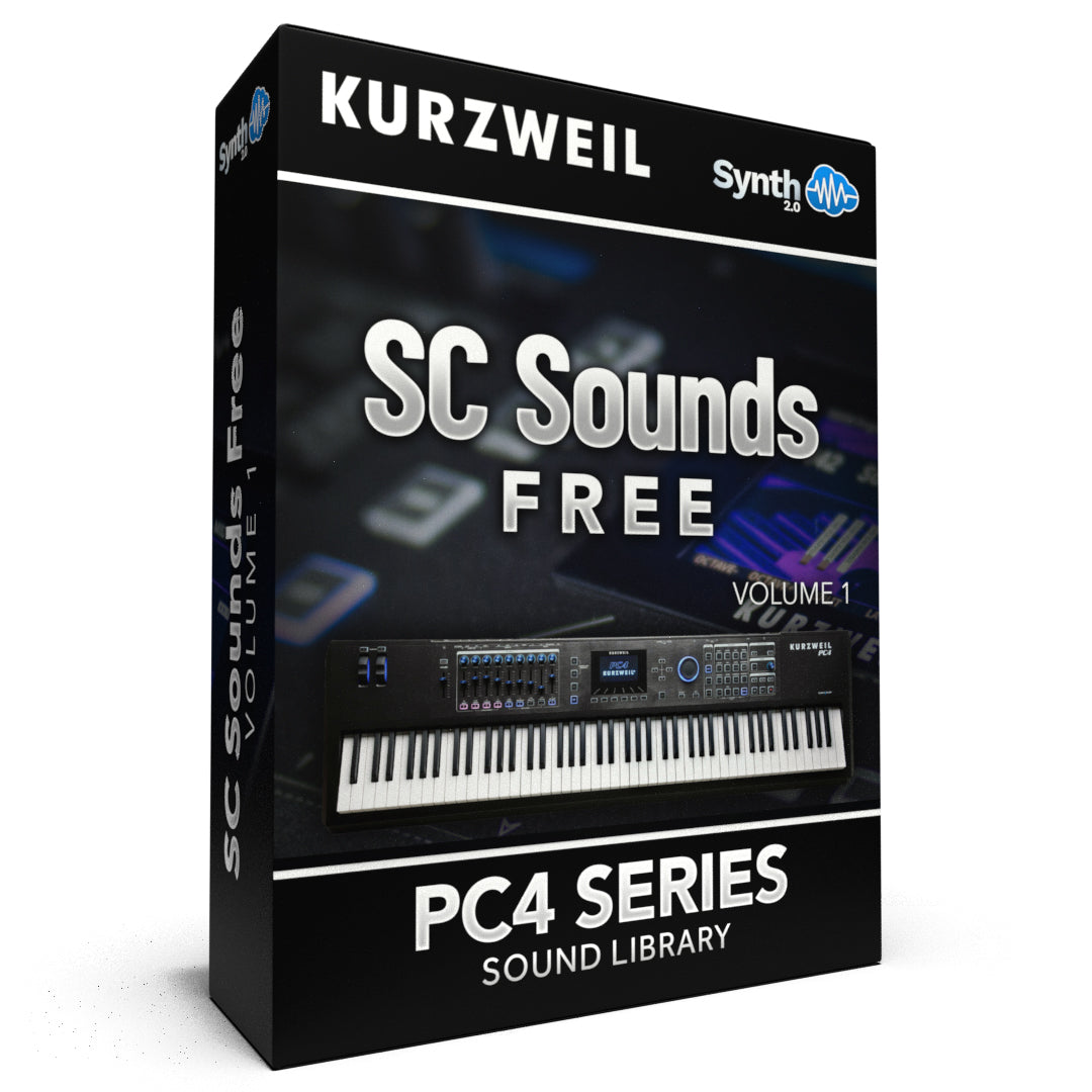 PC4022 - SC Sounds Free Vol.1 - Kurzweil PC4 Series ( 10 presets )