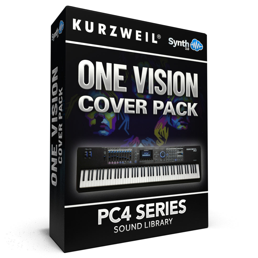 PC4008 - One Vision Cover Pack - Kurzweil PC4 Series ( 28 presets )