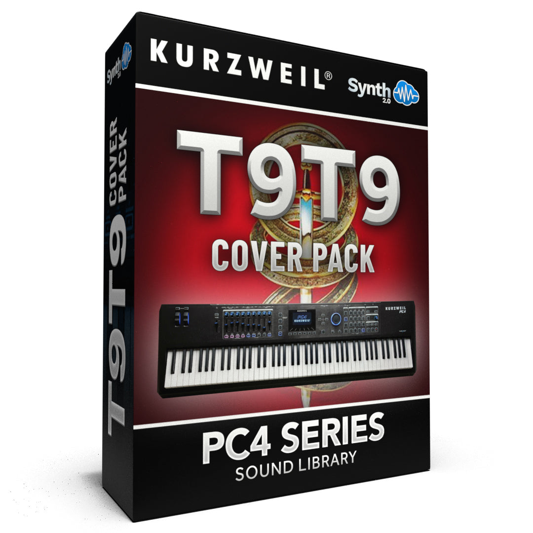 PC4009 - T9T9 Cover Pack - Kurzweil PC4 Series ( 22 presets )