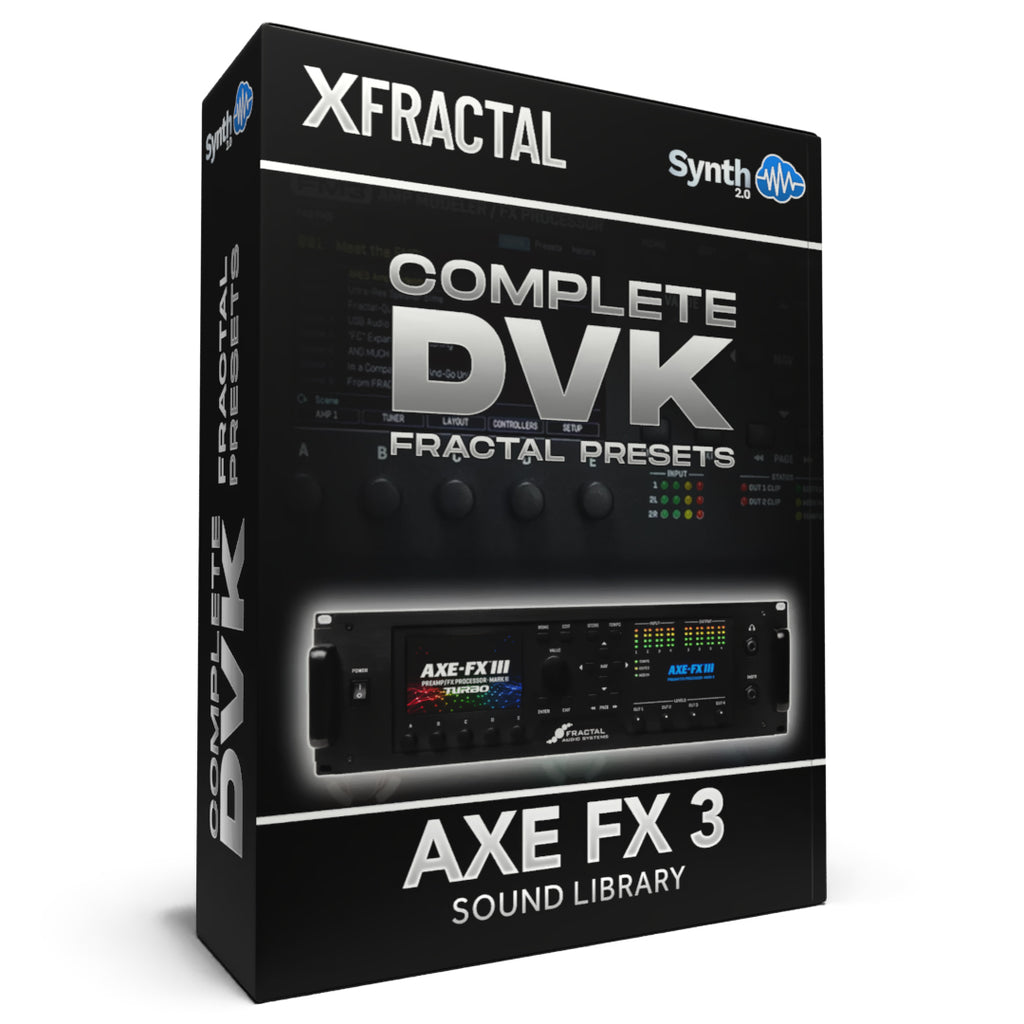 FRT009 - Complete DVK Fractal Presets - Fractal Axe-Fx III