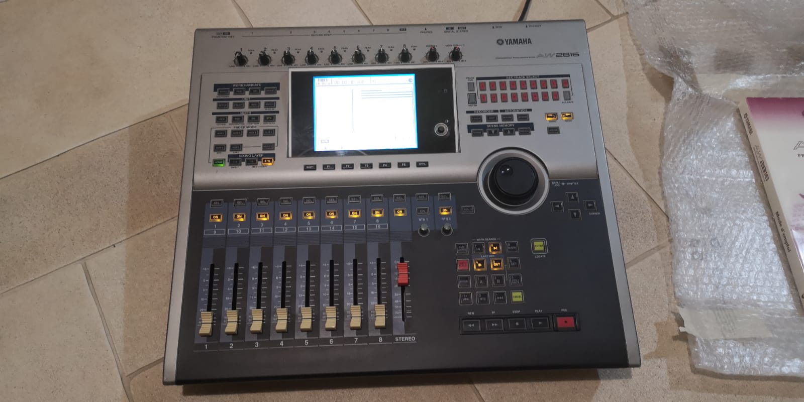 YAMAHA AW2816 DIGITAL MULTITRACK RECORDER SynthCloud