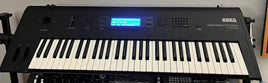 Korg Wavestation with battery and blue backlight replaced