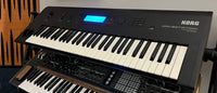Korg Wavestation with battery and blue backlight replaced