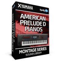 SCL225 - American Prelude D Pianos - Yamaha MONTAGE