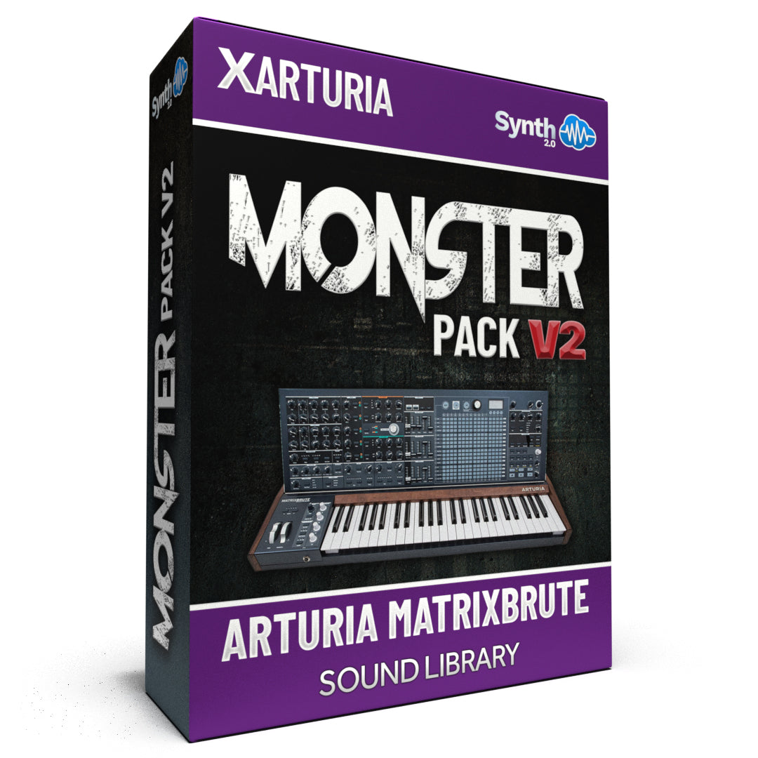 SCL330 - Monster Pack V2 - Arturia Matrixbrute ( over 300 presets )