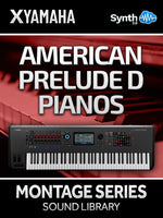 SCL338 - ( Bundle ) - American Prelude D Pianos + StanWhy Z Upright - Yamaha MONTAGE / M