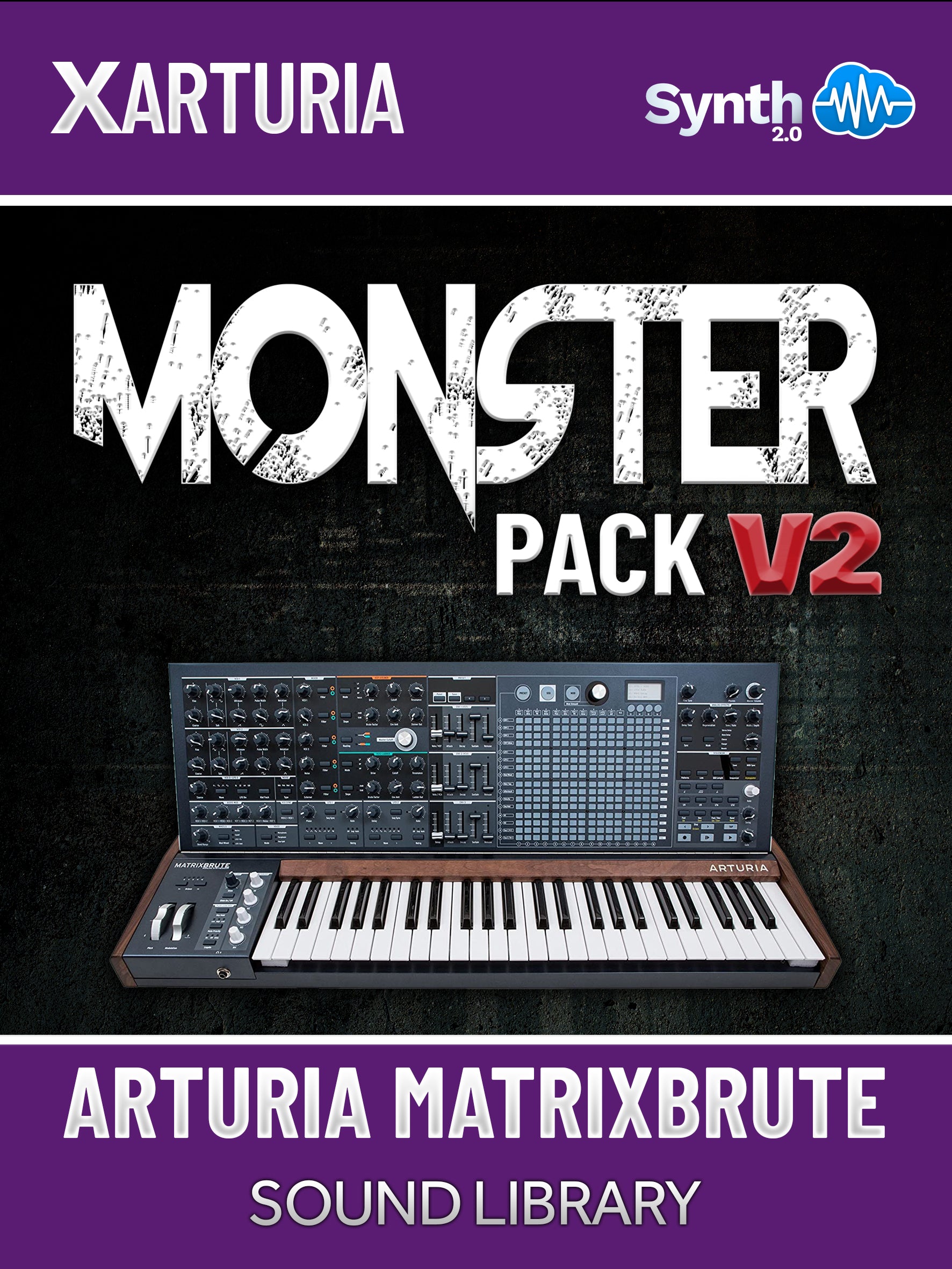SCL330 - Monster Pack V2 - Arturia Matrixbrute ( over 300 presets )