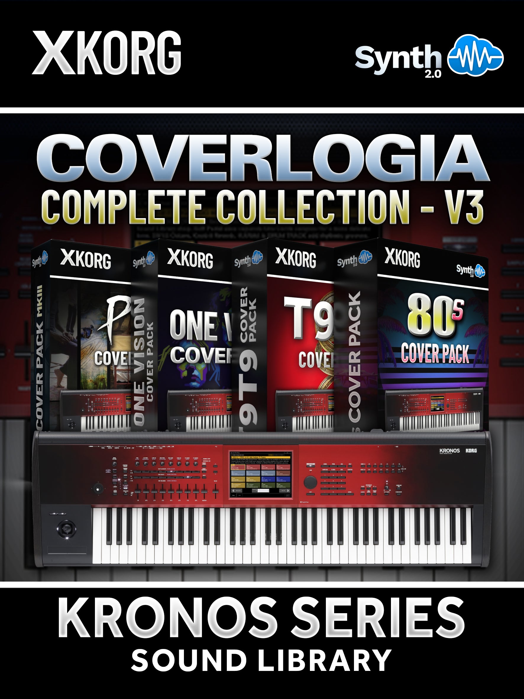 FPL018 - ( Bundle ) - 80s Sounds - Making History + Coverlogia V3 - Korg Kronos