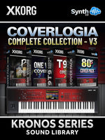 SCL022 - CoverLogia - Complete Cover Collection V3 ( Pink Floyd + Queen + Toto + 80's Cover + Bonus DX sounds ) - Korg Kronos