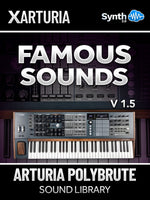 DVK025 - ( Bundle ) - Famous Sounds Vol.1.5 + The Brute Factor 1.1 - Arturia PolyBrute