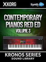 SCL068 - ( Bundle ) - Contemporary Pianos Red Ed. V1 + V3 - Korg Kronos Series