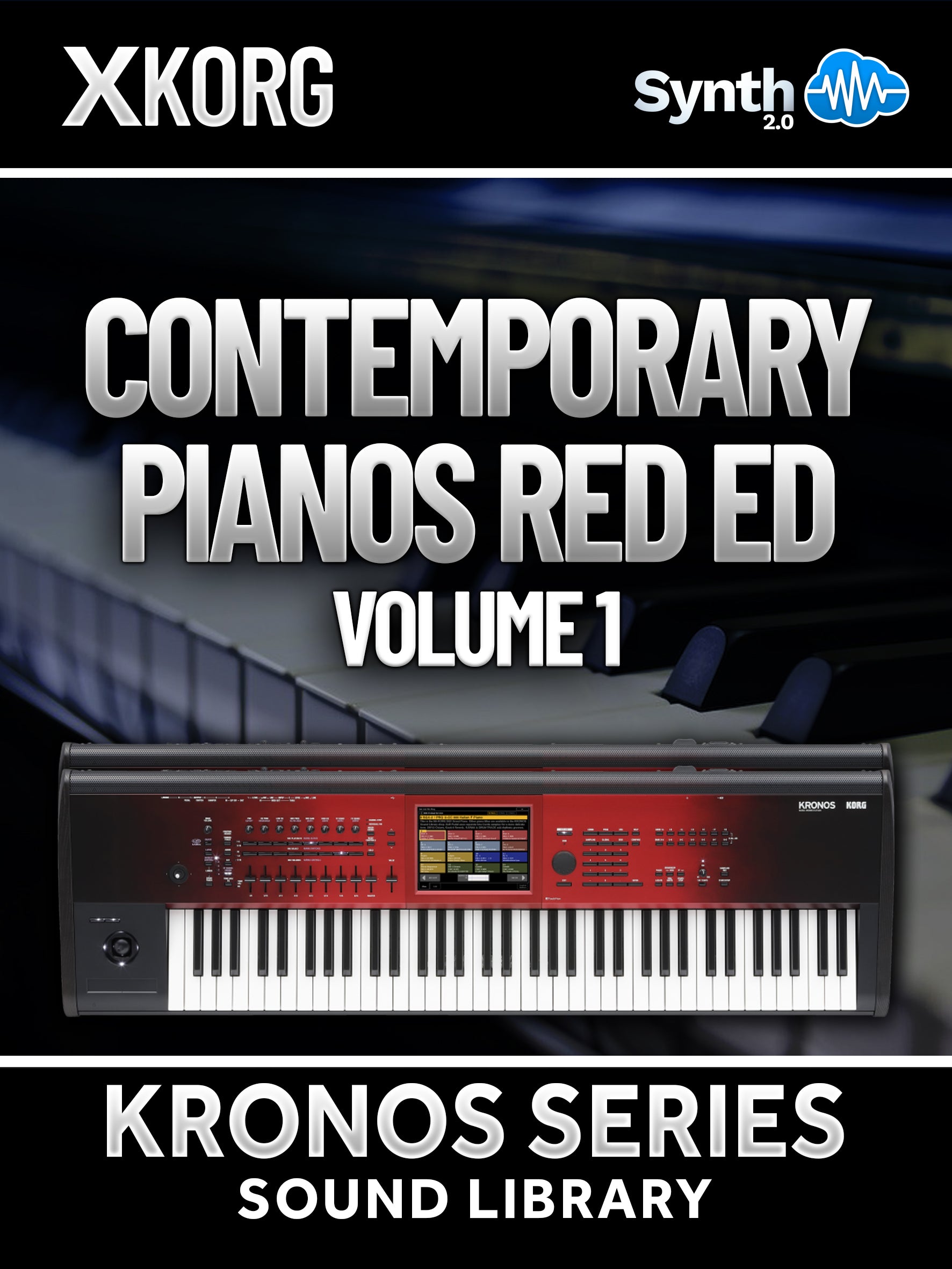 SCL068 - ( Bundle ) - Contemporary Pianos Red Ed. V1 + V3 - Korg Kronos Series