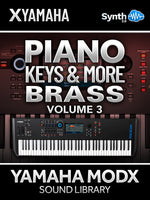 SCL343 - Piano Keys & More - Brass Vol.3 - Yamaha MODX / MODX+