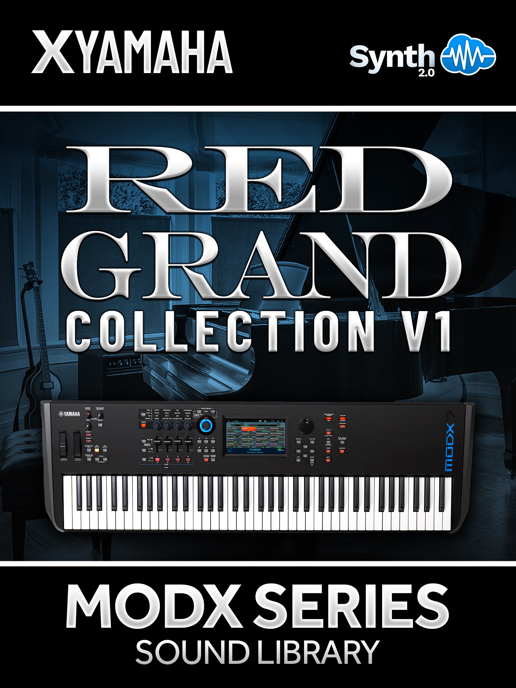 ITB006 - ( Bundle ) - Red Grand Collection V1 - Yamaha MODX / MODX+