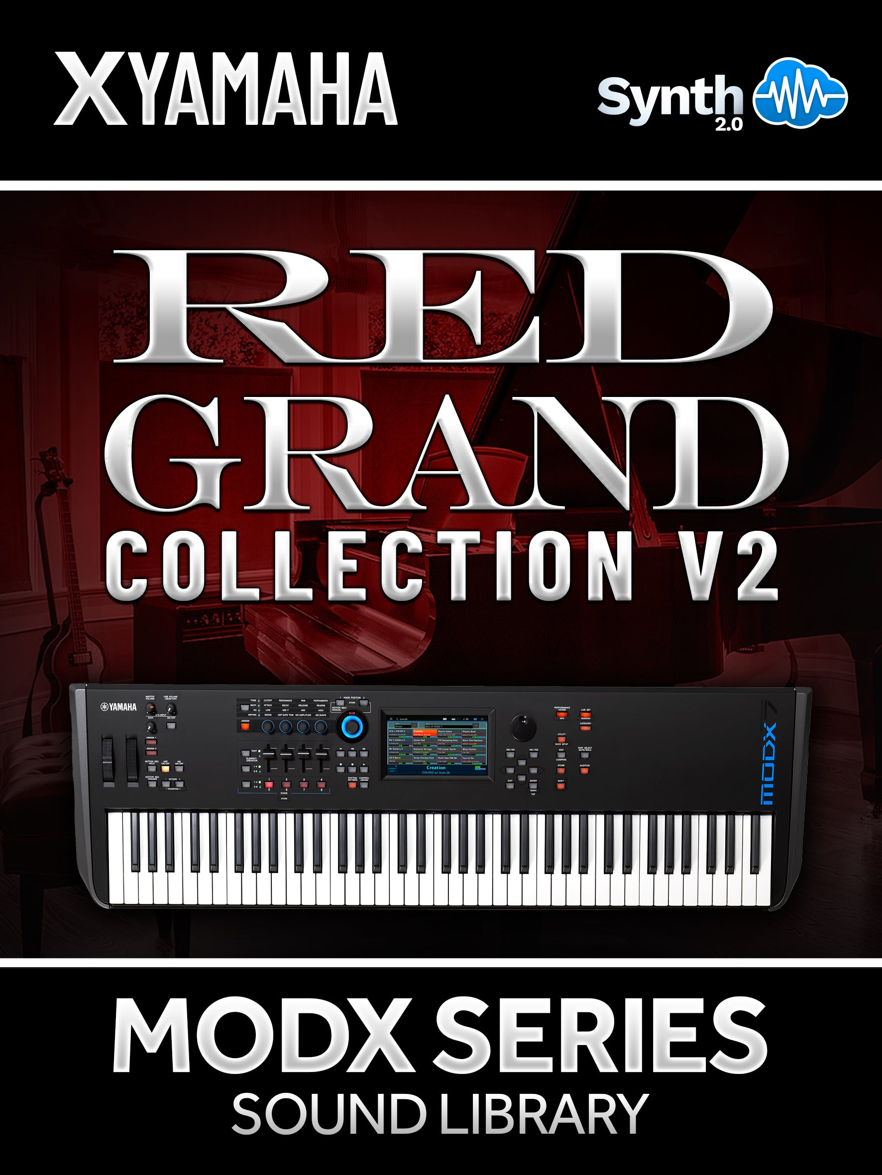 ITB010 - ( Bundle ) - Red Grand Collection V2 - Yamaha MODX / MODX+