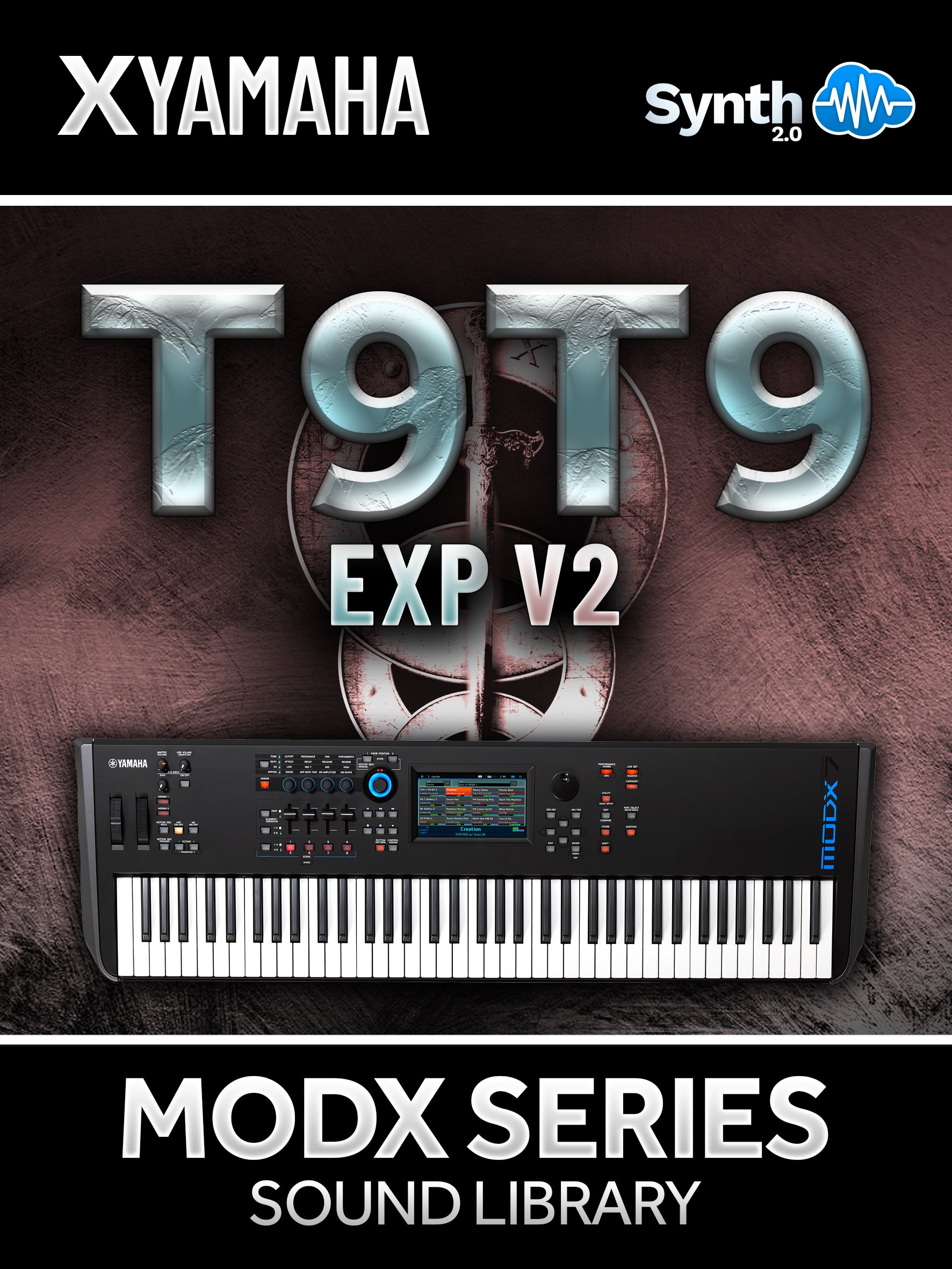FPL041 - T9T9 Cover EXP V2 - Yamaha MODX / MODX+ ( 26 presets )