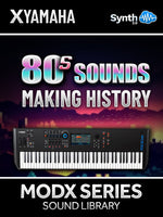FPL033 - ( Bundle ) - 80s Sounds - Making History + T9T9 EXP Cover Pack - Yamaha MODX / MODX+